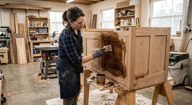 Cabinet Staining Service in Cincinnati, OH