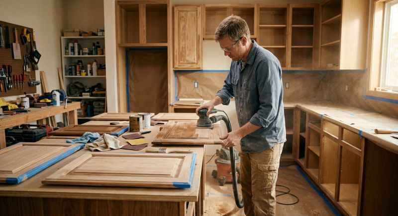 Cabinets Refinishing in Dayton, OH