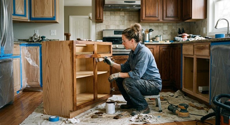 Cabinets Refinishing in Terre Haute, IN