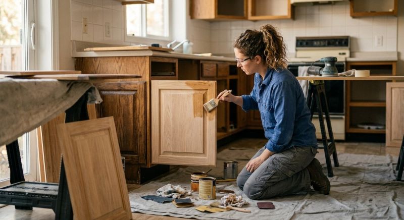 Cupboard Refinishing in Terre Haute, IN