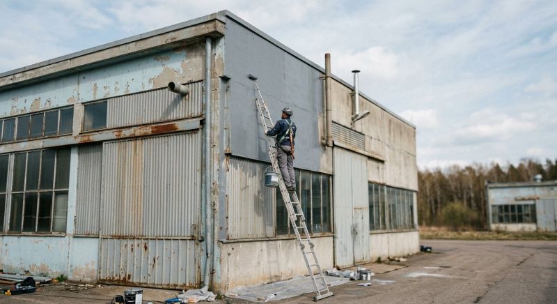 Industrial Building Painting in Waco, TX