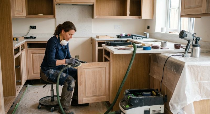 Kitchen Cupboard Refinishing in Cincinnati, OH