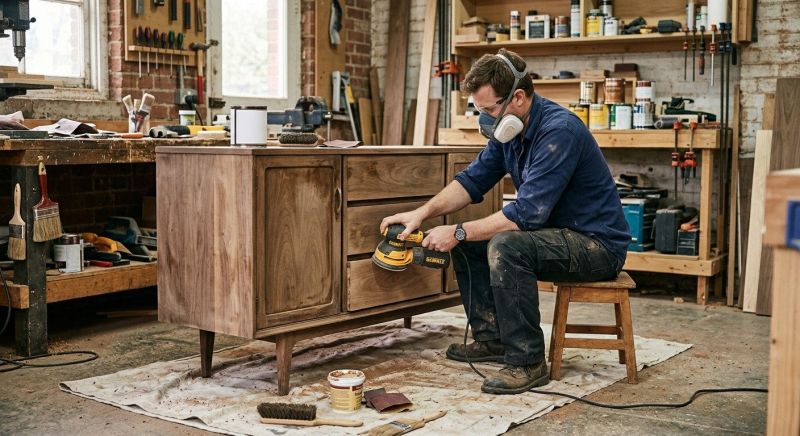 Wood Cabinet Refinishing in Bloomington, IN